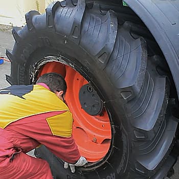 Réparation pneu agro